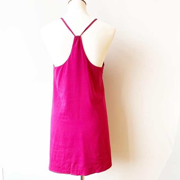 Alice and Olivia magenta spaghetti strap dress S - Picture 3 of 8